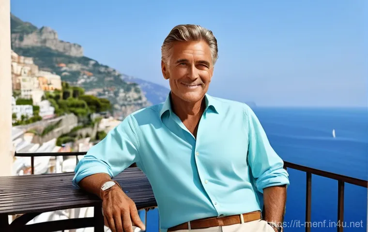 남성 캐주얼 신발 추천 - **Prompt:** A stylish Italian man, in his late 30s, confidently walking through a sun-drenched, eleg...