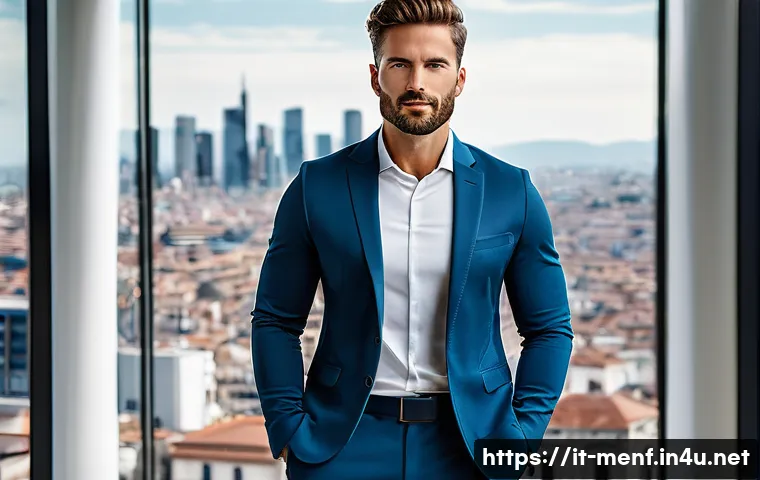 남성용 워크웨어 트렌드 관련 이미지 1