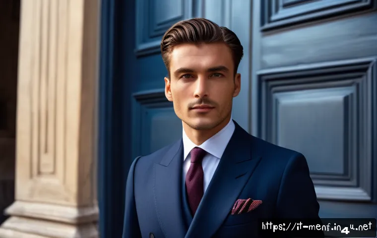 남성용 스카프 매는 법 관련 이미지 2